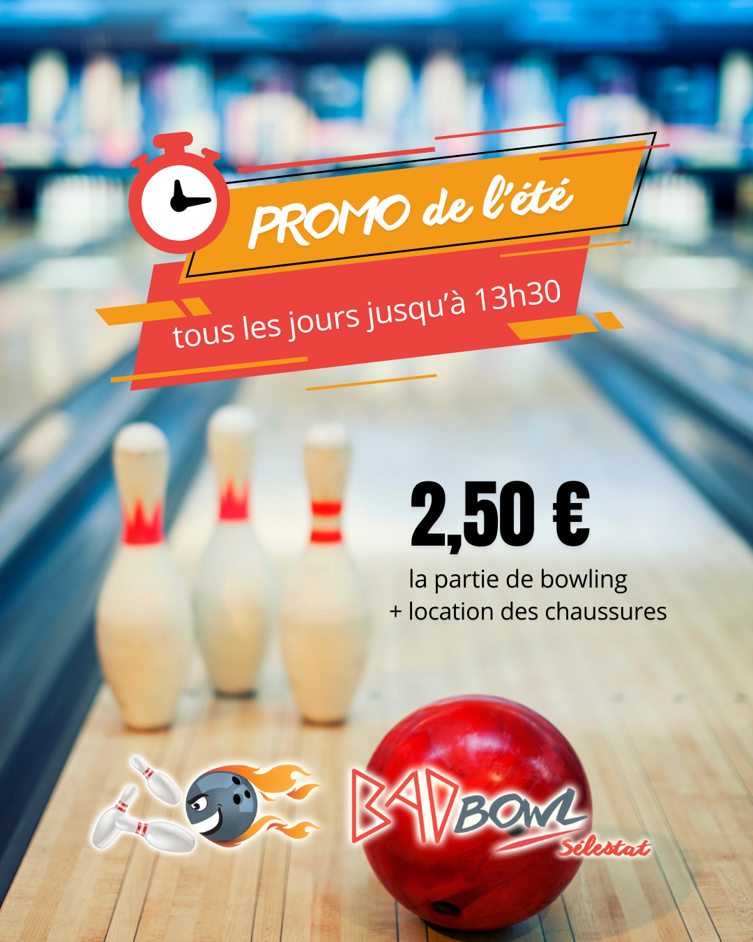 promo ete 2,5 euros par partir bad bowl selestat